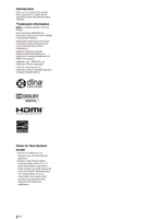 Sony KDL-52Z4500 KDL-46Z4500 KDL-40Z4500 (56 pages) TV Operating Manual