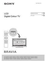 Sony KDL-55EX723 55EX720 46EX723 46EX720 46EX523 46EX520 46CX523 (68 pages) TV Operating Manuals Sony KDL-55EX723 55EX720 46EX723 46EX720 46EX523 46EX520 46CX523 (68 pages) TV Operating Manuals