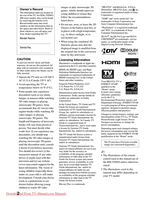Sony KDL-60NX810 60NX801 60NX800 55NX811 55NX810 52NX800 46NX810 (24 pages) TV Operating Manual
