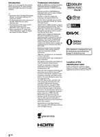 Sony KDL-65HX920 60NX720 55HX920 55NX720 46HX920 46HX820 46NX720 (68 pages) TV Operating Manual