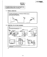 Sony KV-2166MNT RM-827T SCC-F24D-A KV-1485GE 110-240 PAL60 (32 pages) TV Service Manual
