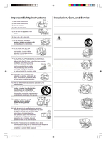 Toshiba 13A25 (15 pages) TV Operating Manual