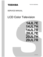 Toshiba 060-200442 14JL7E 14JL7H 14JL7R 20JL7E 20JL7H 20JL7R (52 pages) TV Service Manuals Toshiba 060-200442 14JL7E 14JL7H 14JL7R 20JL7E 20JL7H 20JL7R (52 pages) TV Service Manuals
