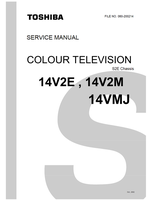 Toshiba 060-200214 14V2E 14V2M 14VMJ (48 pages) TV Service Manuals Toshiba 060-200214 14V2E 14V2M 14VMJ (48 pages) TV Service Manuals
