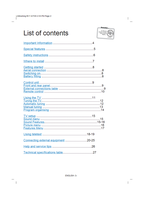 Toshiba 14VL44 Series (27 pages) TV Operating Manual