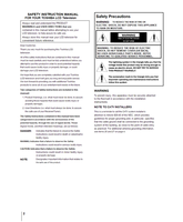 Toshiba 15DL75 20DL75 (36 pages) TV Operating Manual