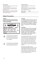 Toshiba 19A20 (20 pages) TV Operating Manual