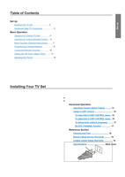 Toshiba 19A20 (20 pages) TV Operating Manual