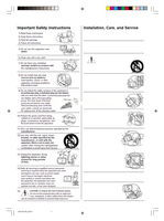 Toshiba 19A25 (15 pages) TV Operating Manual