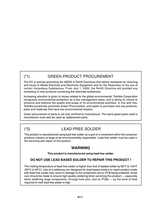Toshiba 050-200602GR 19A26 (34 pages) TV Service Manual