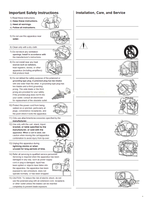 Toshiba 20A43 (37 pages) TV Operating Manual