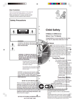Toshiba 20A45C (15 pages) TV Operating Manual