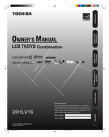Toshiba 20HLV16 (72 pages) TV Operating Manuals Toshiba 20HLV16 (72 pages) TV Operating Manuals