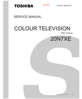 Toshiba 060-200101 20N7XE (55 pages) TV Service Manuals Toshiba 060-200101 20N7XE (55 pages) TV Service Manuals