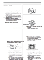 Toshiba 20V300A 20V300E 20V300H 20V300T VX1A00039300 (28 pages) TV Operating Manual