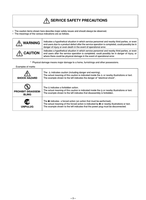 Toshiba 010-200306 20VL43P 14VL43P (39 pages) TV Service Manual