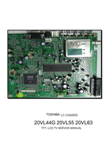 Toshiba 20VL44G 20VL55 20VL63 (33 pages) TV Service Manual