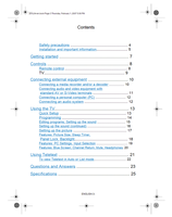 Toshiba 20VL64 15VL64 (26 pages) TV Operating Manual