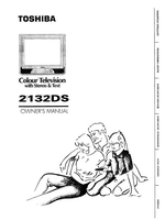 Toshiba 2132DS (20 pages) TV Operating Manual