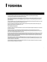 Toshiba 2132DS (20 pages) TV Operating Manual