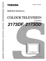 Toshiba 030-9709 (35 pages) TV Service Manuals Toshiba 030-9709 (35 pages) TV Service Manuals