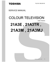 Toshiba 060-200105 21A3E 21A3TR 21A3M 21A3MJ (32 pages) TV Service Manuals Toshiba 060-200105 21A3E 21A3TR 21A3M 21A3MJ (32 pages) TV Service Manuals