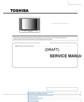 Toshiba 21ARF45 (27 pages) TV Service Manuals Toshiba 21ARF45 (27 pages) TV Service Manuals