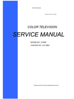Toshiba SM-CTV-O-081 21E88 CN-18EA (69 pages) TV Service Manual
