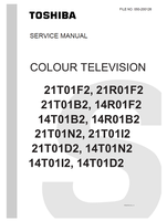 Toshiba 050-200126 21T01F2 21R01F2 21T01B2 14R01F2 14T01B2 14R01B2 (61 pages) TV Service Manuals Toshiba 050-200126 21T01F2 21R01F2 21T01B2 14R01F2 14T01B2 14R01B2 (61 pages) TV Service Manuals