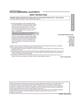 Toshiba 060-200207 21V1R 21V1M 21V1E (48 pages) TV Service Manual