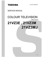 Toshiba 060-200217 21VZ3E 21VZ3M 21VZ3MJ (30 pages) TV Service Manuals Toshiba 060-200217 21VZ3E 21VZ3M 21VZ3MJ (30 pages) TV Service Manuals