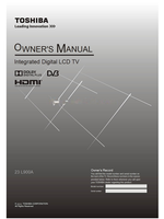 Toshiba L900A (29 pages) TV Operating Manual