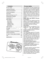 Toshiba 23WL46B (32 pages) TV Operating Manual