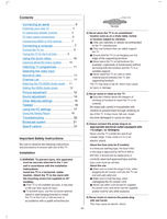 Toshiba 24PB2 32PB2 VX1A00221700 (24 pages) TV Operating Manual