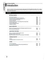 Toshiba 2563DB Z2363DB (20 pages) TV Operating Manual