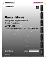 Toshiba 26HF66 J3W60321AEncov (88 pages) TV Operating Manuals Toshiba 26HF66 J3W60321AEncov (88 pages) TV Operating Manuals