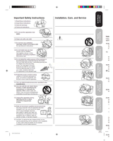 Toshiba 27A14 3N43101A (32 pages) TV Operating Manual