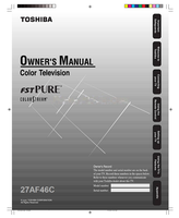 Toshiba 27AF46C (64 pages) TV Operating Manuals Toshiba 27AF46C (64 pages) TV Operating Manuals