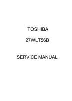 Toshiba 27WLT56B (84 pages) TV Service Manuals Toshiba 27WLT56B (84 pages) TV Service Manuals