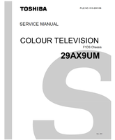 Toshiba 010-200106 29AX9UM (97 pages) TV Service Manuals Toshiba 010-200106 29AX9UM (97 pages) TV Service Manuals
