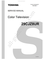 Toshiba 060-200473 29CJZ8UR (101 pages) TV Service Manuals Toshiba 060-200473 29CJZ8UR (101 pages) TV Service Manuals
