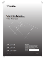 Toshiba 29CZ5DE 29CZ6DA 29CZ6TES 23566823 (20 pages) TV Operating Manuals Toshiba 29CZ5DE 29CZ6DA 29CZ6TES 23566823 (20 pages) TV Operating Manuals