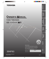 Toshiba 30HF83 23566176 (60 pages) TV Operating Manuals Toshiba 30HF83 23566176 (60 pages) TV Operating Manuals