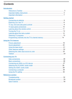 Toshiba 32A3500A 32A3500E 32A3500T 37A3500A 37A3500E 37A3500T (36 pages) TV Operating Manual