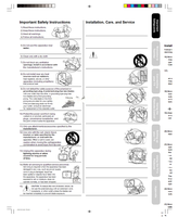 Toshiba 32A35C (32 pages) TV Operating Manual