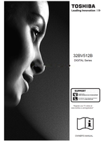 Toshiba 32BV512B (46 pages) TV Operating Manual