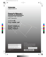 Toshiba 110858 32C100U 32C10U HDA51C3200I (62 pages) TV Operating Manual