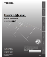 Toshiba 32HF73 36HF73 23565661 (59 pages) TV Operating Manual