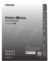 Toshiba 32HFX72 36HFX72 23565643 (58 pages) TV Operating Manual