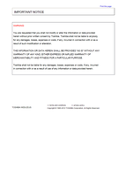 Toshiba 1995-2012 (67 pages) TV Service Manual